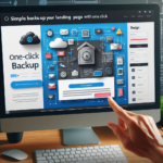 How to Backup Your Landing Pages with One Click