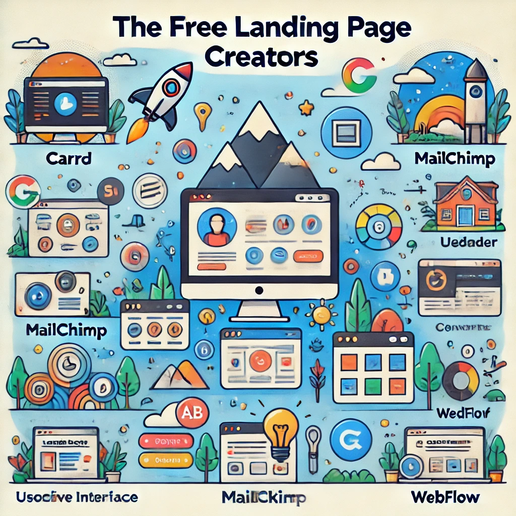 free landing page creators