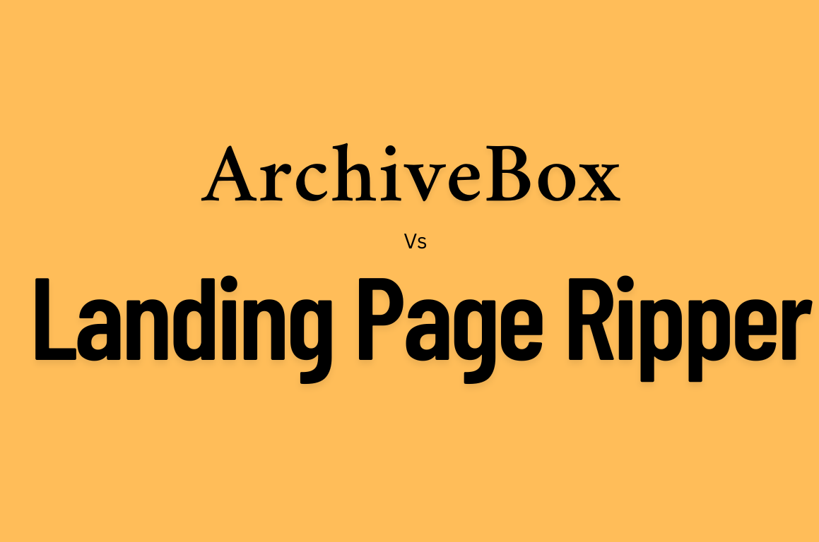 ArchiveBox alternative