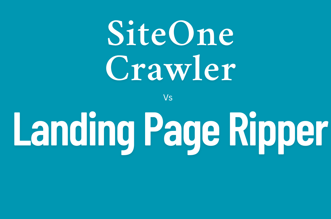SiteOne Crawler alternative